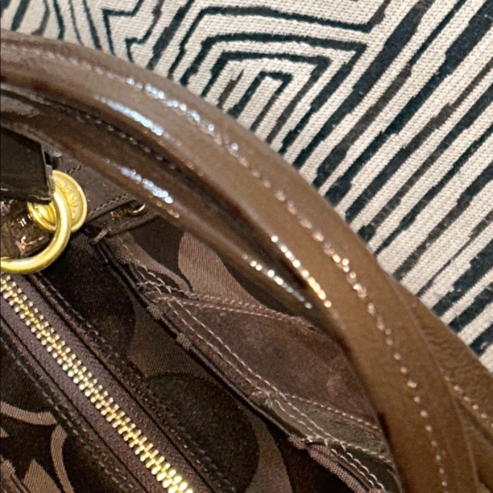 Coach Ocelot Patchwork NWT Leather Tote Bag - Picture 8 of 15